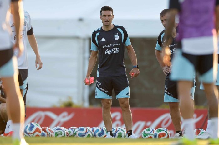 You are currently viewing Scaloni: We’re taking it one game at a time