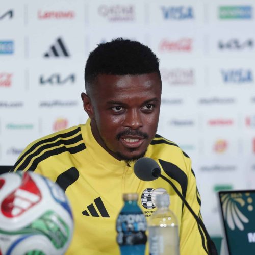 Mokoena: We Don’t Have Pressure, The Pressure Is On Mexico