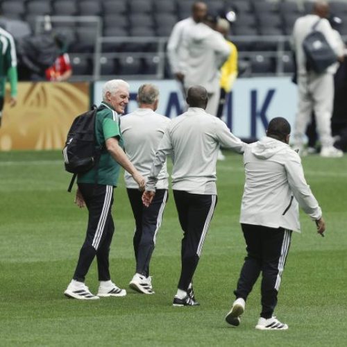 Bafana Touch Down Safely In Georgia