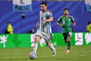Read more about the article WATCH: Lionel Messi score hat-trick against Algeria