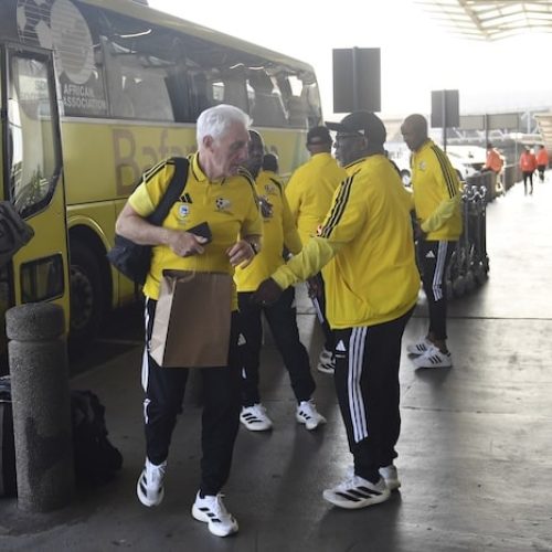 Bafana Bafana Arrive Safely In Pachuca