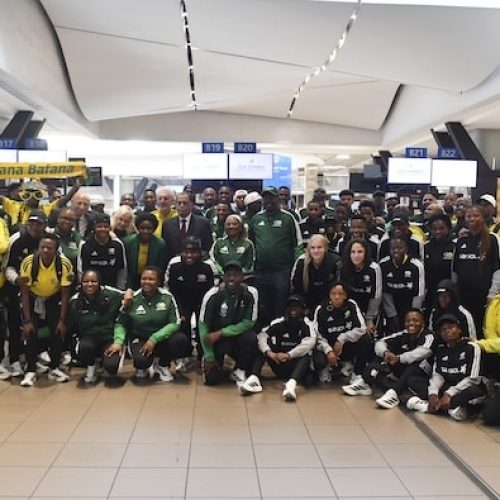 WATCH: Bafana Finally Depart for Mexico After Visa Delay Drama