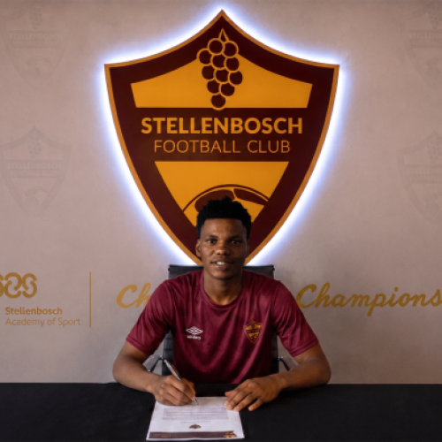 Stellenbosch FC Complete Signing of Sinoxolo Kwayiba