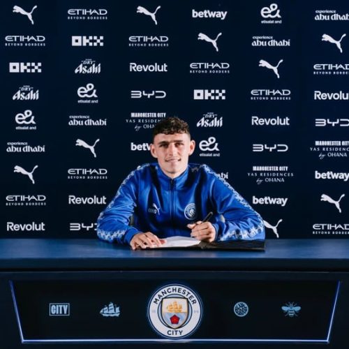 Phil Foden Pens New Deal At Man City