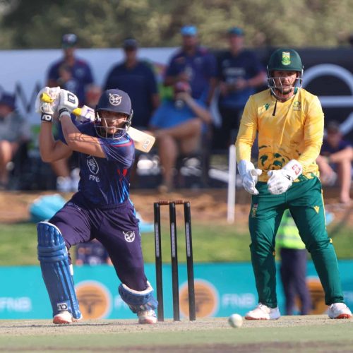 Namibia stun South Africa to win first T20 clash in Tri-Series