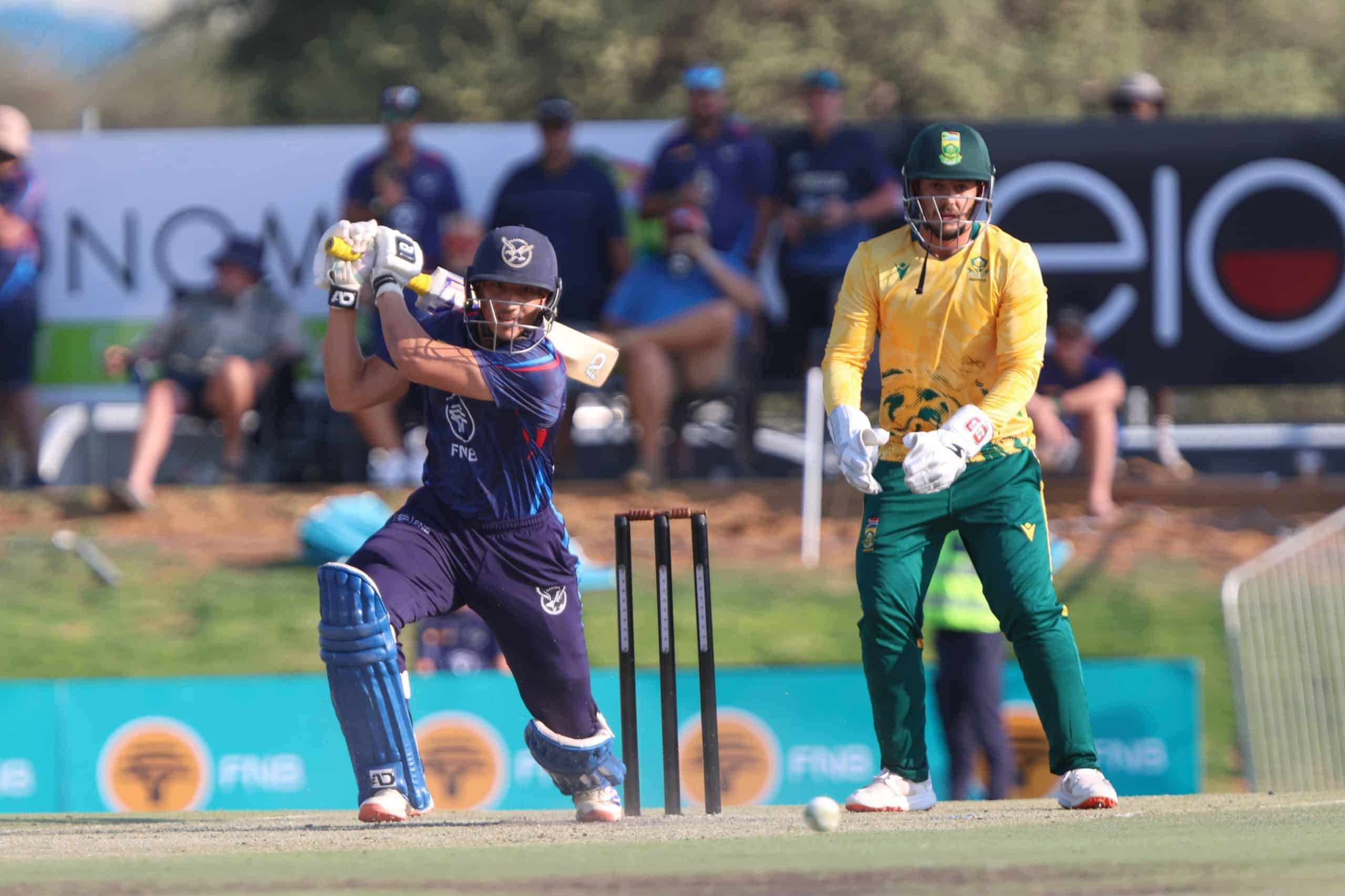 You are currently viewing Namibia stun South Africa to win first T20 clash in Tri-Series