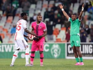 Read more about the article WATCH: Maseti Sent Off After Handball Outside the Box