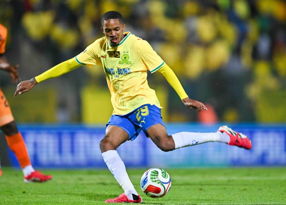 You are currently viewing Van Wyk Dedicates Sundowns Goal to Late Jayden Adams