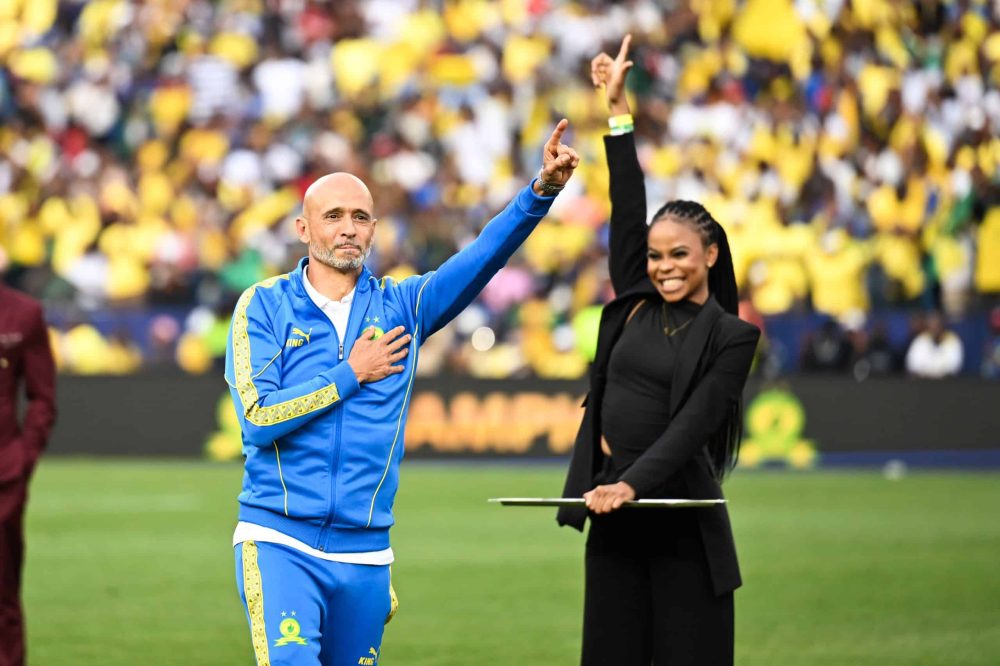 You are currently viewing Cardoso pays tribute to Adams & Mudau after Sundowns triumph
