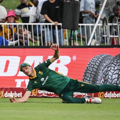 WATCH: Marco Jansen Pulls Off Sensational One-Handed Catch