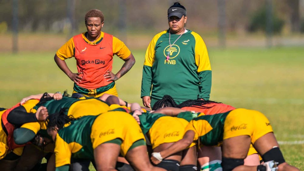 You are currently viewing Springbok Women get to work in Wales