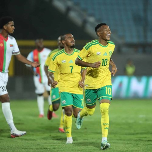 WATCH: Bafana Hit Five Past in Cairo