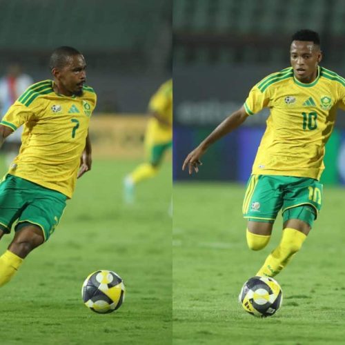 Bafana stars Appollis and Mofokeng earn Mosimane’s praise