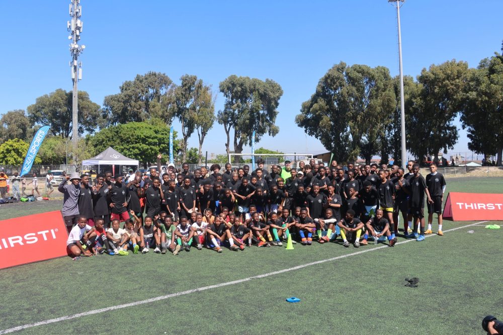 You are currently viewing Talent shines through at first Dream to Play football clinic